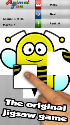 Screenshot of the application Animal fun - a puzzle for kids - #4