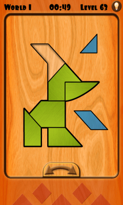 Screenshot of the application Tangram - #2