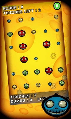 Screenshot of the application Bubble Blast Halloween - #2