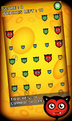 Screenshot of the application Bubble Blast Halloween - #3