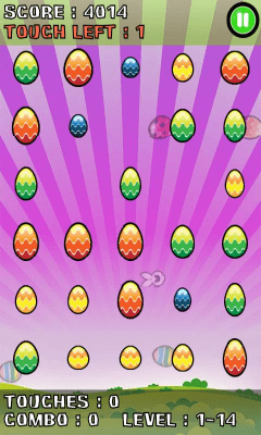 Screenshot of the application Bubble Blast Easter - #4