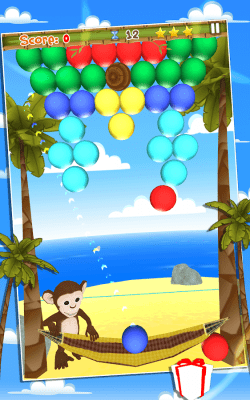 Screenshot of the application Bubble Shoot - #2