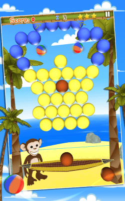 Screenshot of the application Bubble Shoot - #10