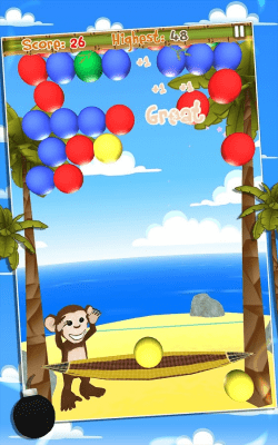 Screenshot of the application Bubble Shoot - #12