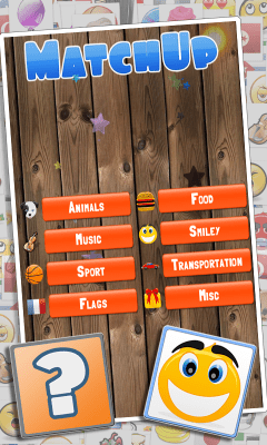 Screenshot of the application MatchUp - #8