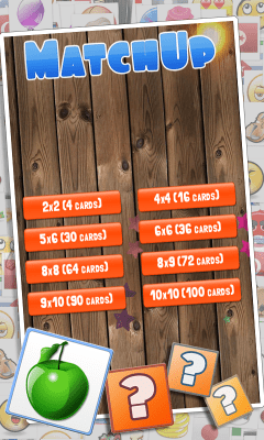 Screenshot of the application MatchUp - #9