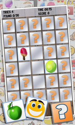 Screenshot of the application MatchUp - #11