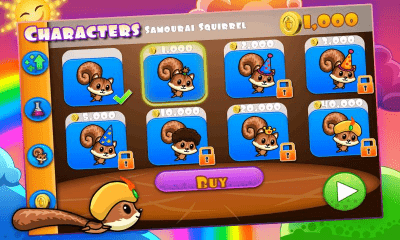 Screenshot of the application Flying Squirrel - #2
