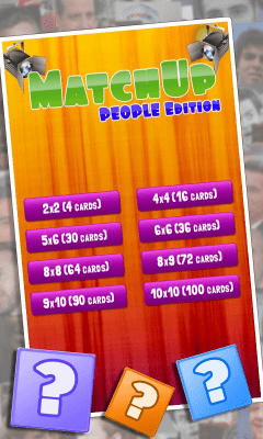 Screenshot of the application MatchUp People - #4