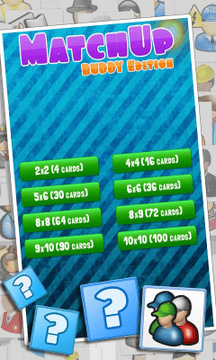 Screenshot of the application MatchUp Buddy - #2