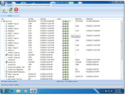 Screenshot of the application Real Time Sync Portable - #2