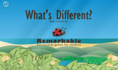 Screenshot of the application What's Different - #6