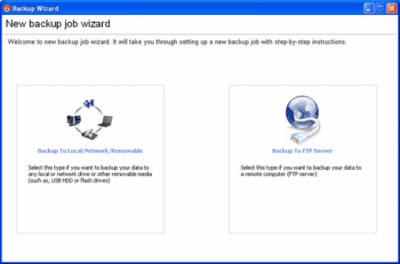 Screenshot of the application Live Backup Now Portable - #3