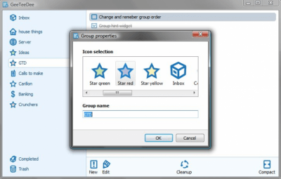 Screenshot of the application GeeTeeDee - #2