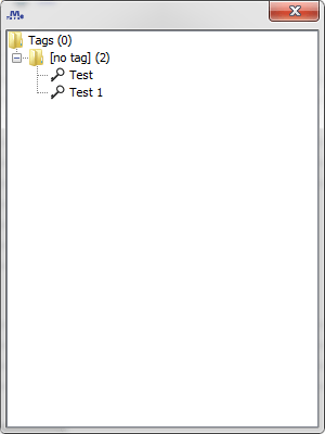 Screenshot of the application MyPasswords - #2