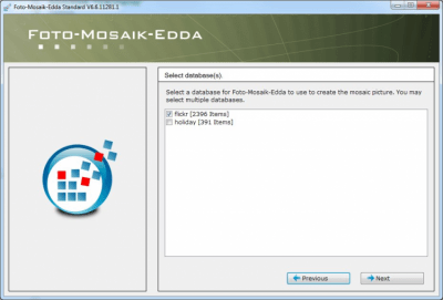 Screenshot of the application Foto-Mosaik-Edda Portable - #4