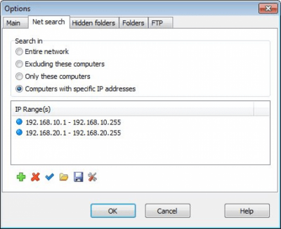 Screenshot of the application LAN Search Pro - #2