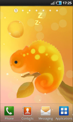 Screenshot of the application Mini Chameleon Lite - #2