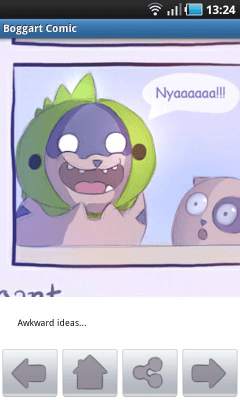 Screenshot of the application Boggart Comic - #4