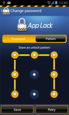 Screenshot of the application AppLock - #2