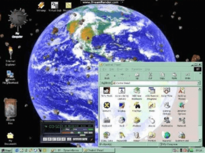 Screenshot of the application DreamRender - #1