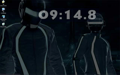 Screenshot of the application CountDownClock - #2