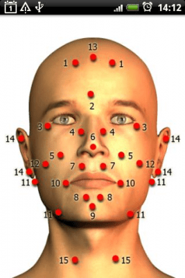Screenshot of the application Massage Body Spots Free - #3