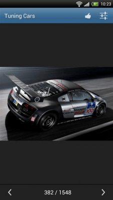 Screenshot of the application Car tuning - #8