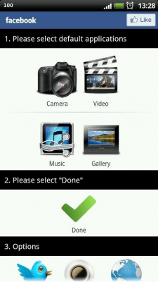 Screenshot of the application Sense 3 Media - #4