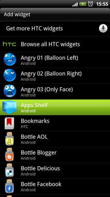 Screenshot of the application Apps Shelf - #2