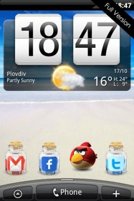 Screenshot of the application Angry Widgets - #3