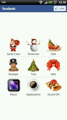 Screenshot of the application Christmas - #2