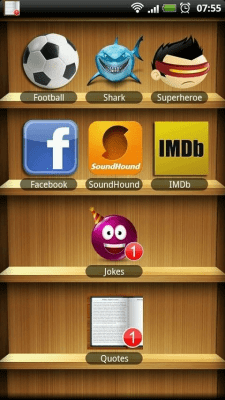 Screenshot of the application Popup Quotes - #2