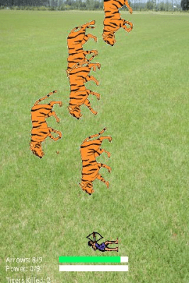 Screenshot of the application Tiger Hunt - #2
