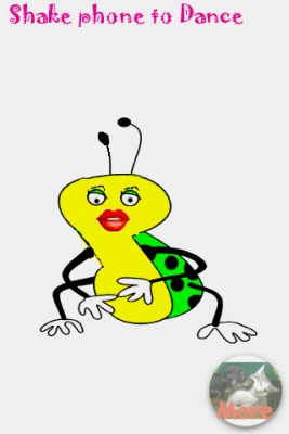 Screenshot of the application Insect Dance - #2