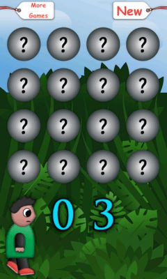 Screenshot of the application Animal Memory - #2
