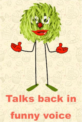 Screenshot of the application Talking Hairy Ball - #2