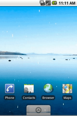 Screenshot of the application Snow Flow - #2