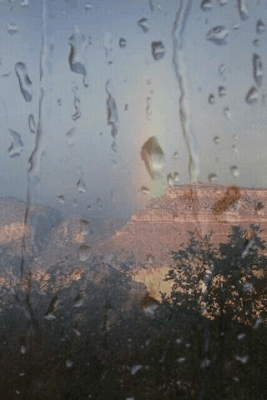 Screenshot of the application Rainbow Rainfall - #2