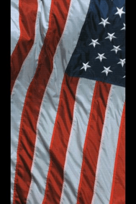 Screenshot of the application Flying Flag - #2
