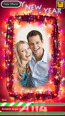 Screenshot of the application New Year Frames - #4