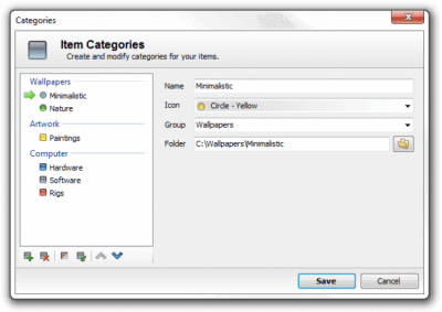 Screenshot of the application The Image Collector - #2