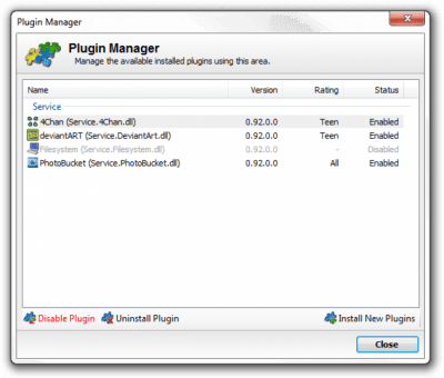 Screenshot of the application The Image Collector - #4
