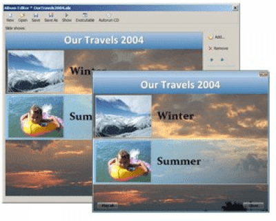 Screenshot of the application MySlideShow - #2