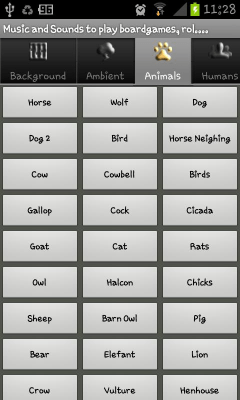 Screenshot of the application Cthulhu's Sounds Demo - #5