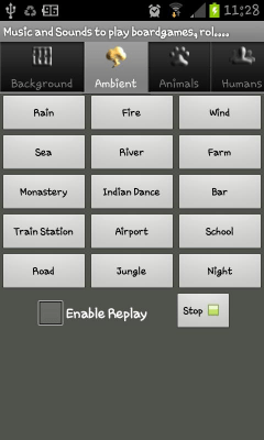 Screenshot of the application Cthulhu's Sounds Demo - #6