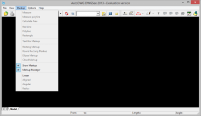 Screenshot of the application AutoDWG DXF Viewer - #2