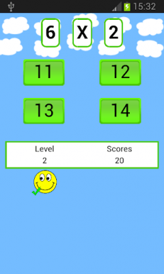 Screenshot of the application math multiplication games - #3