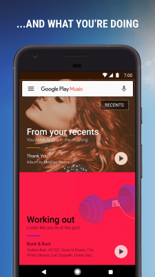Screenshot of the application Google Play Music - #6