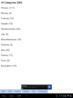 Screenshot of the application Shit Happens - #12